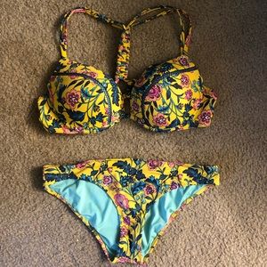Size 34D push up top bikini from Target